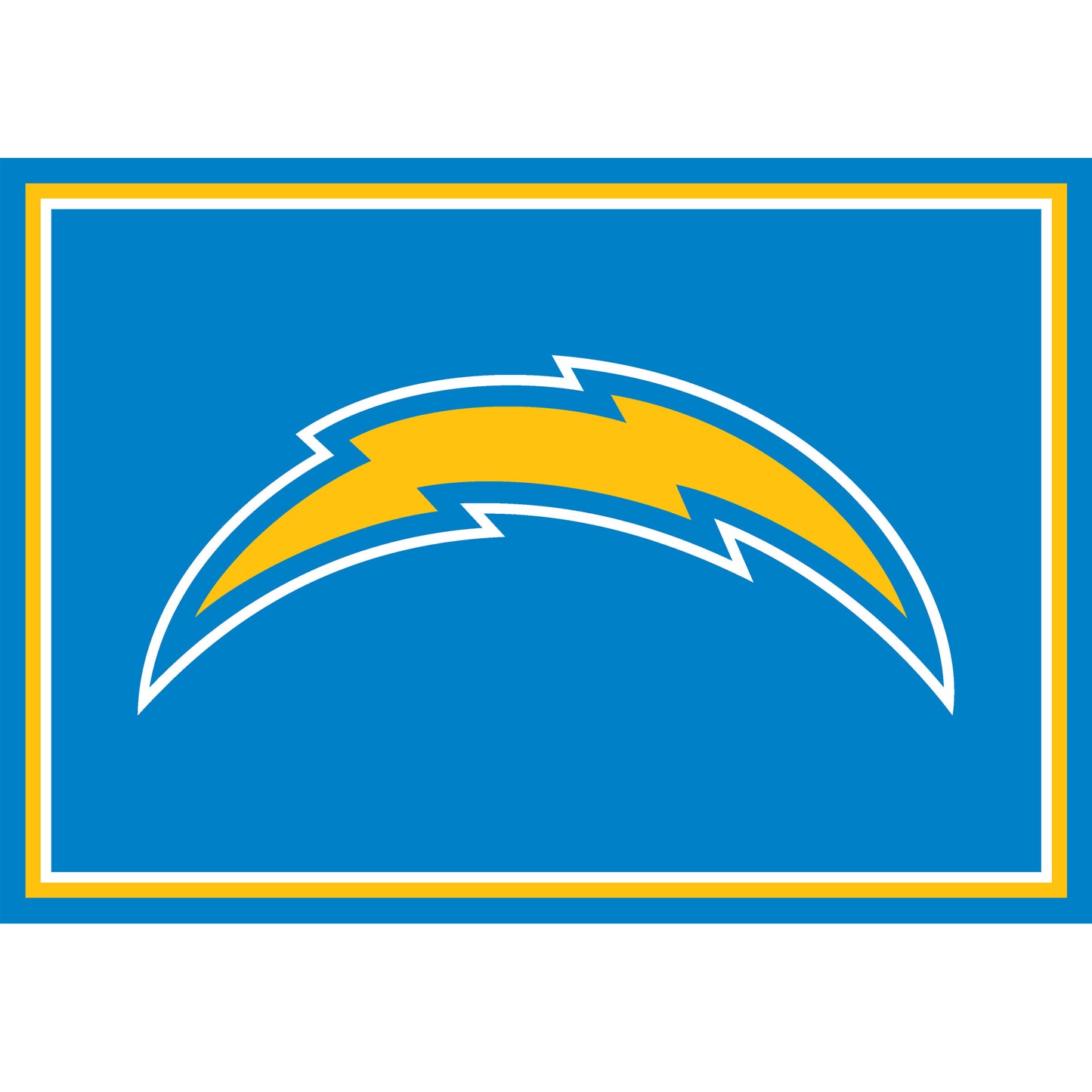 Los Angeles Chargers Entry Mat