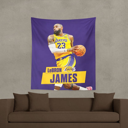 Los Angeles Lakers Lebron James wall hanging
