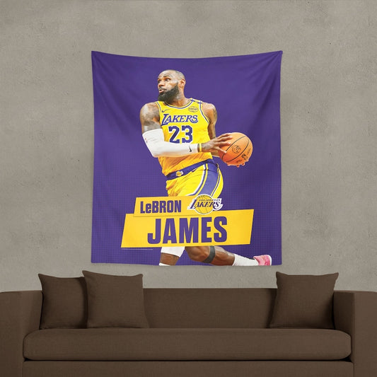 Los Angeles Lakers Lebron James wall hanging