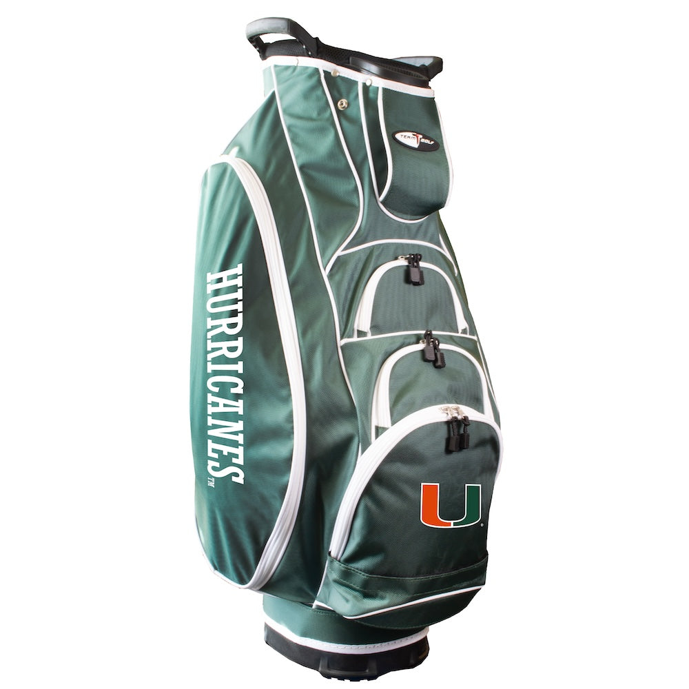 Miami Hurricanes Green Albatross Golf Bag