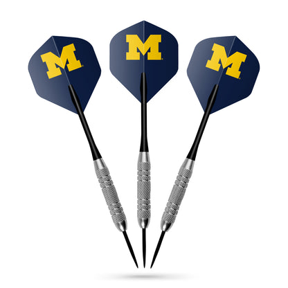 Michigan Wolverines Logo Dart Flights