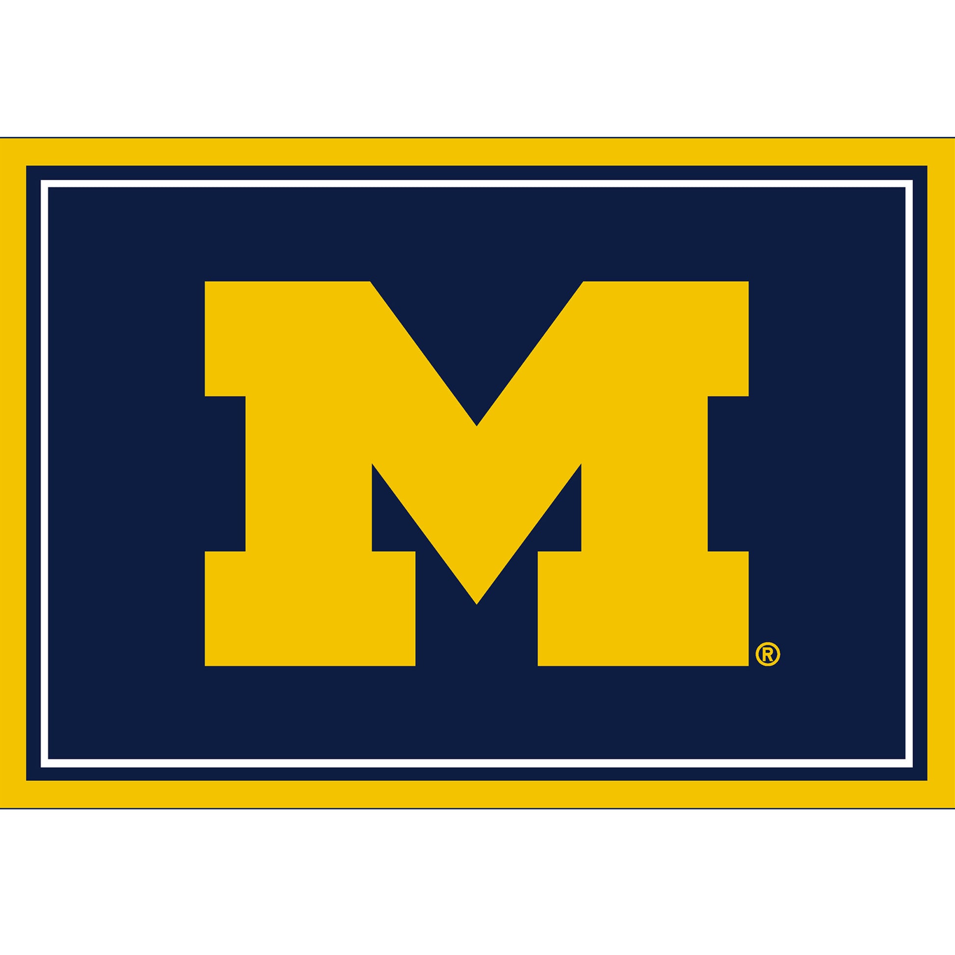 Michigan Wolverines Entry Mat