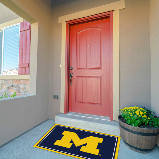 Michigan Wolverines Front Door Mat
