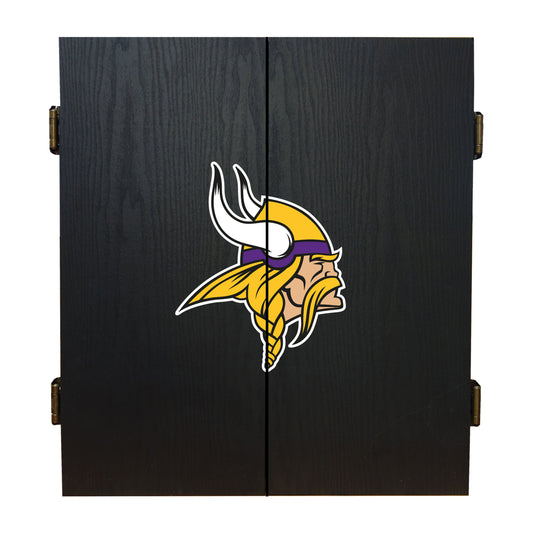 Minnesota Vikings Dart Board Cabinet