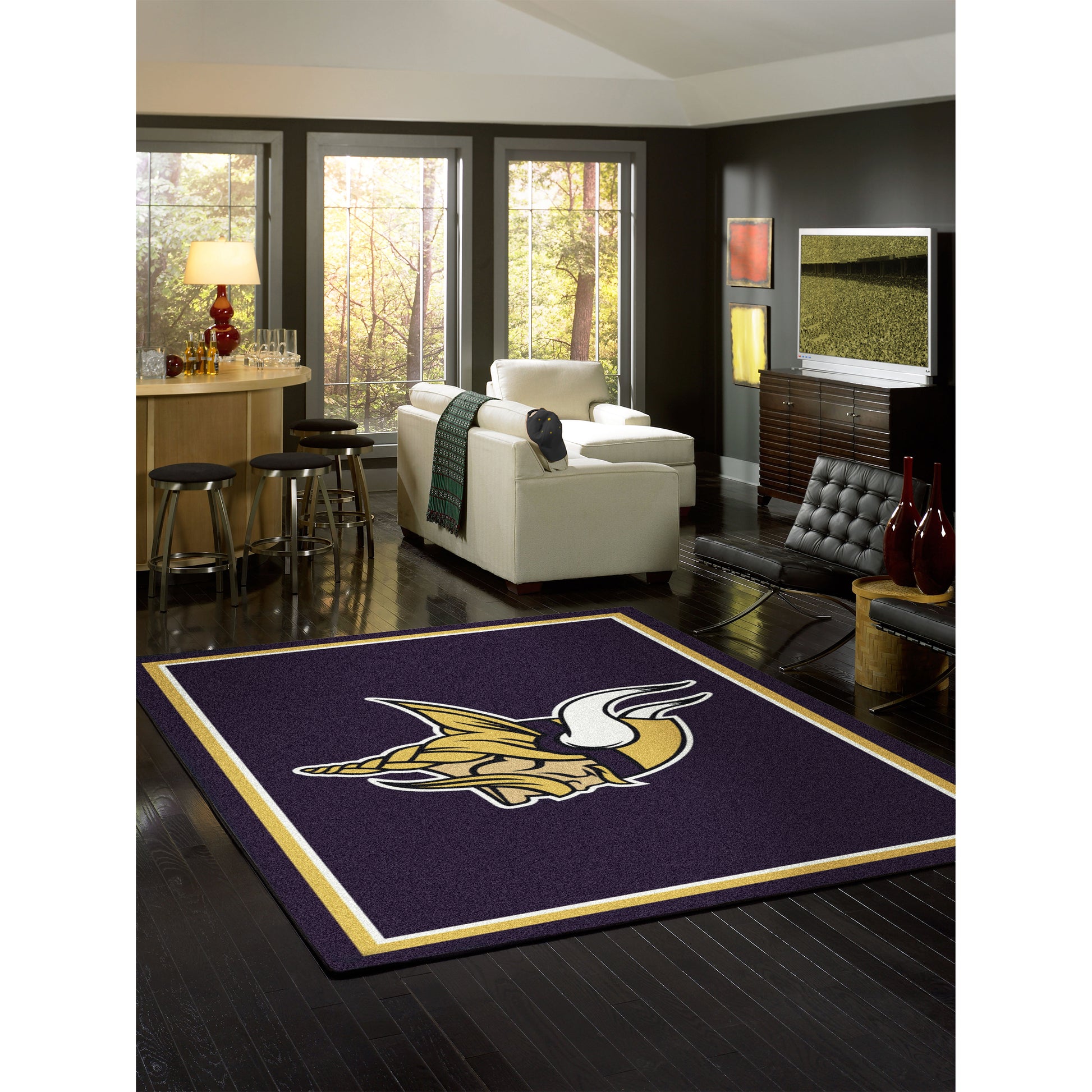 Minnesota Vikings spirit style area rug life