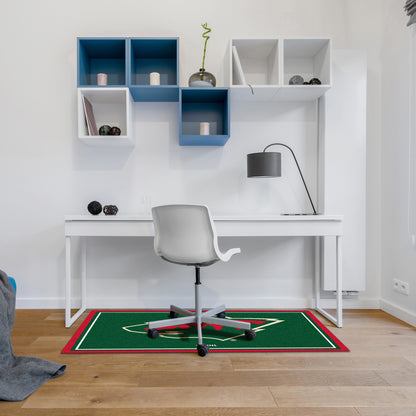 Minnesota Wild small area rug