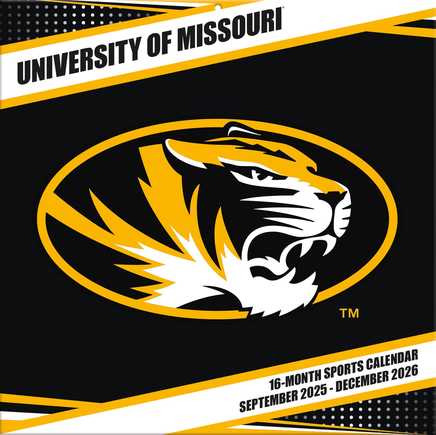 Missouri Tigers Team Photos Wall Calendar