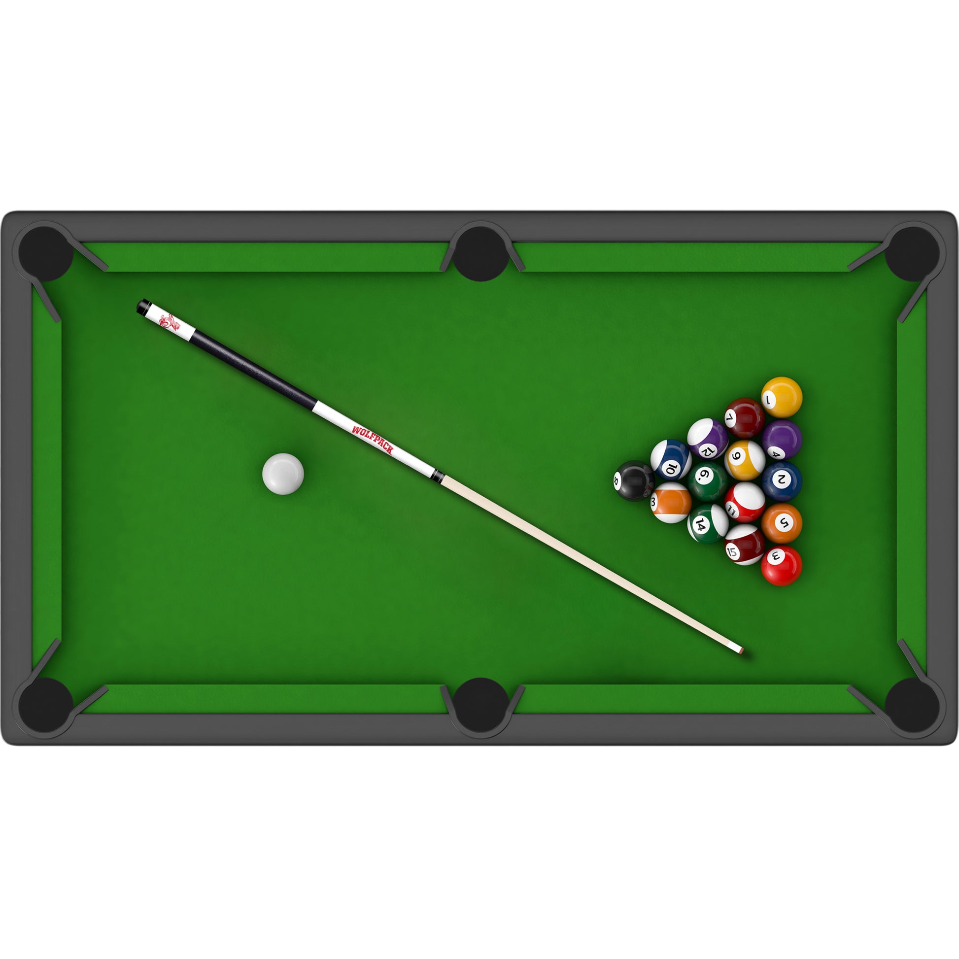 NC State Wolfpack billiards room