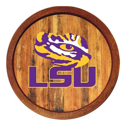 LSU Tigers Barrel Top Sign
