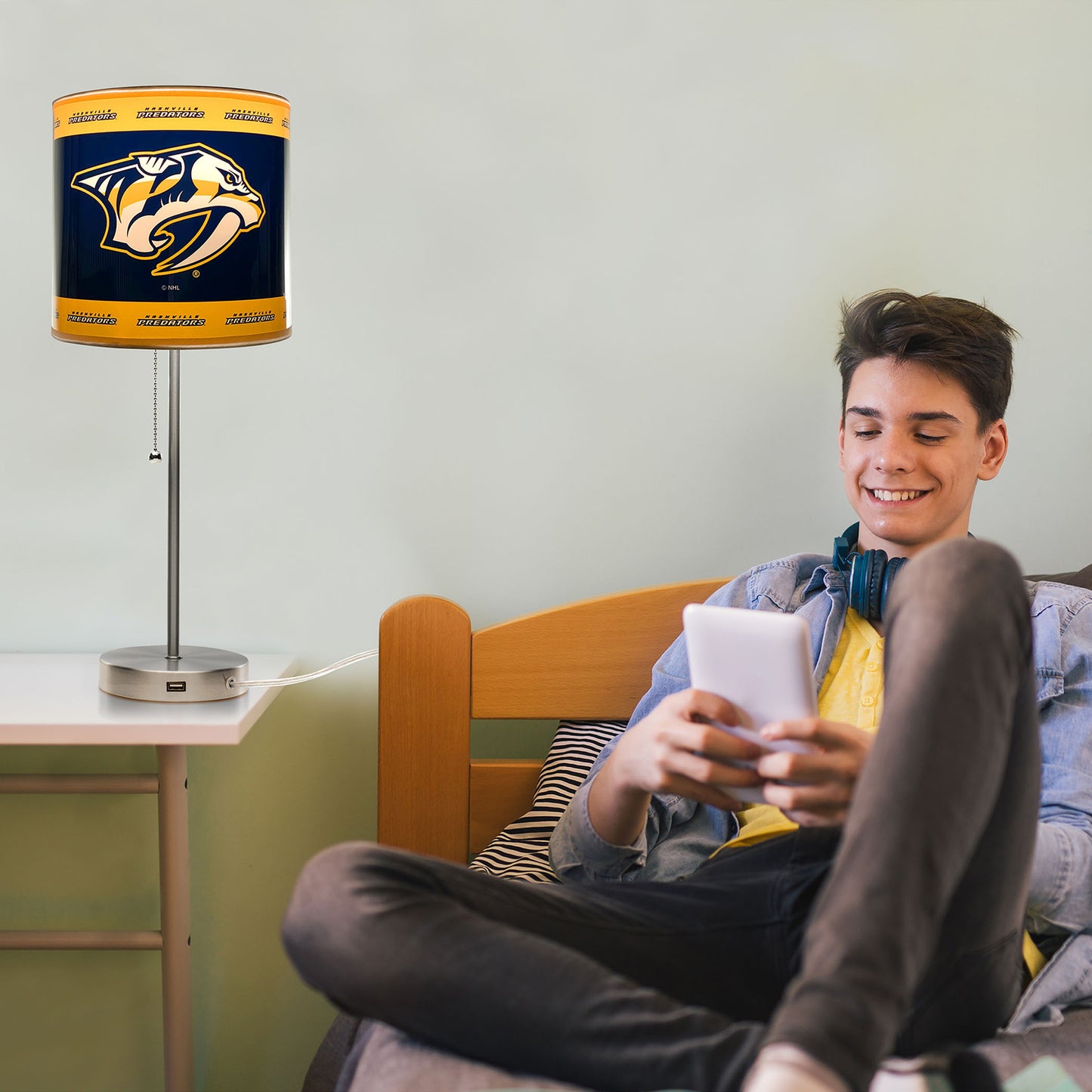 Nashville Predators reading lamp