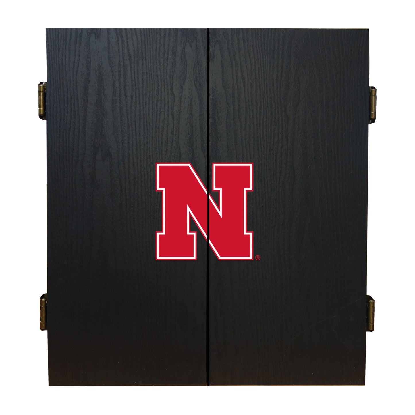 Nebraska Cornhuskers Dart Board Cabinet