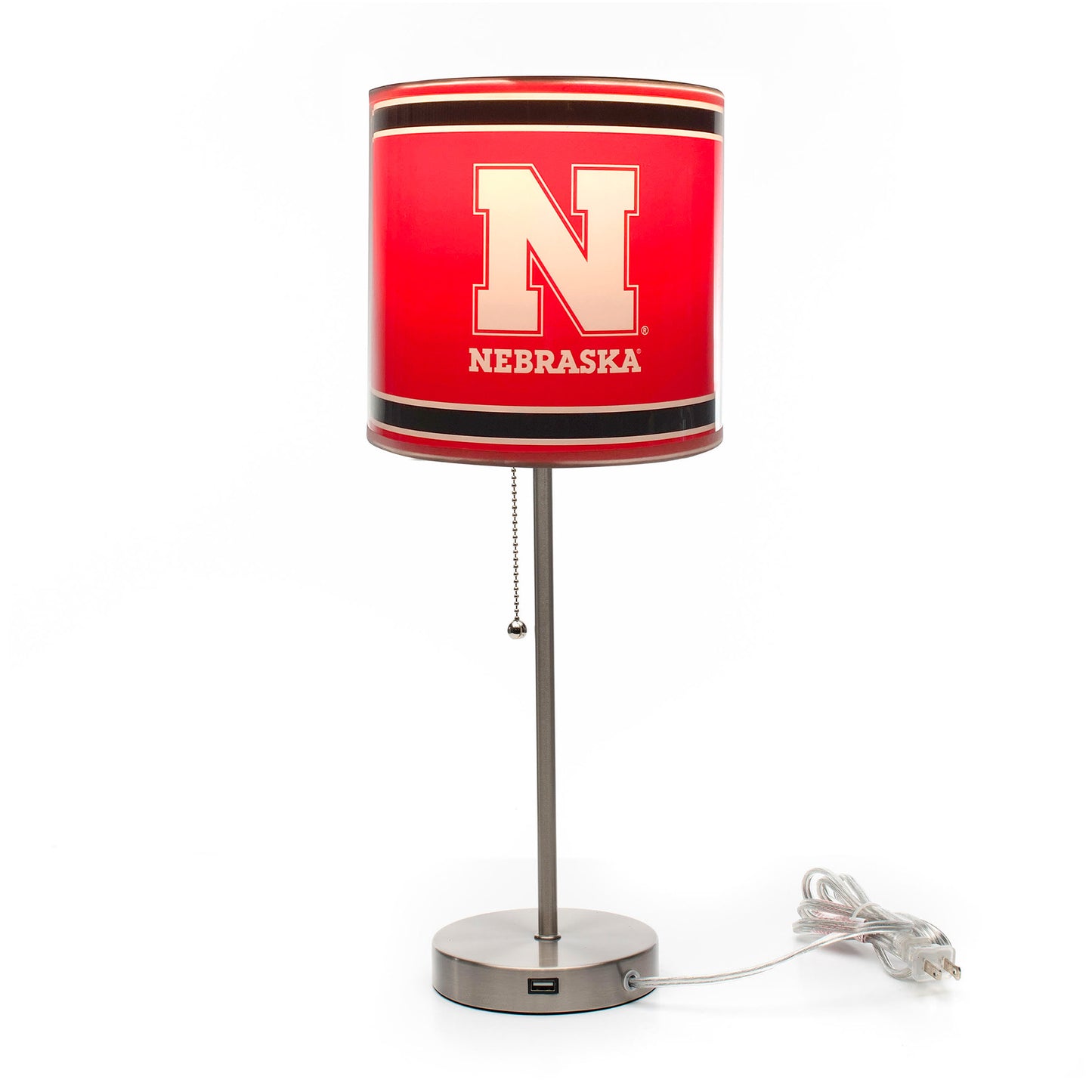 Nebraska Cornhuskers table lamp