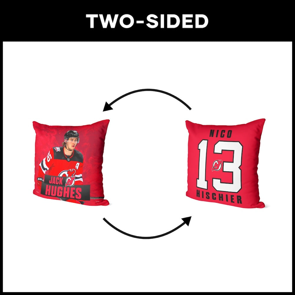 New Jersey Devils Jack Hughes jersey number