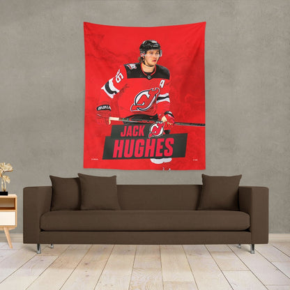 New Jersey Devils Jack Hughes wall poster