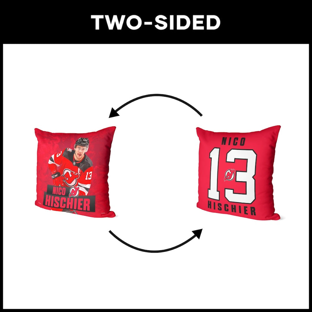 New Jersey Devils Nico Hischier jersey number