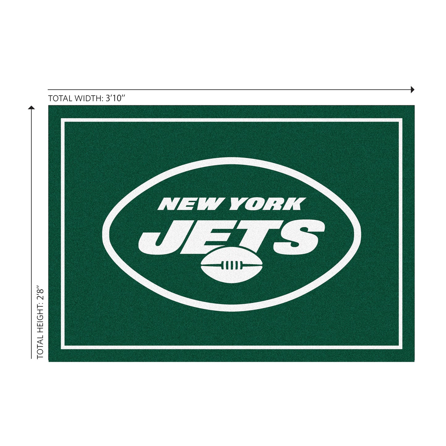 New York Jets Welcome Mat Dimensions