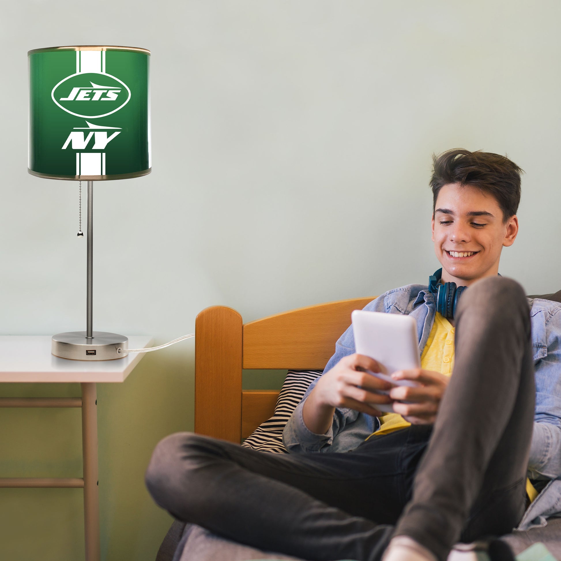 New York Jets reading lamp