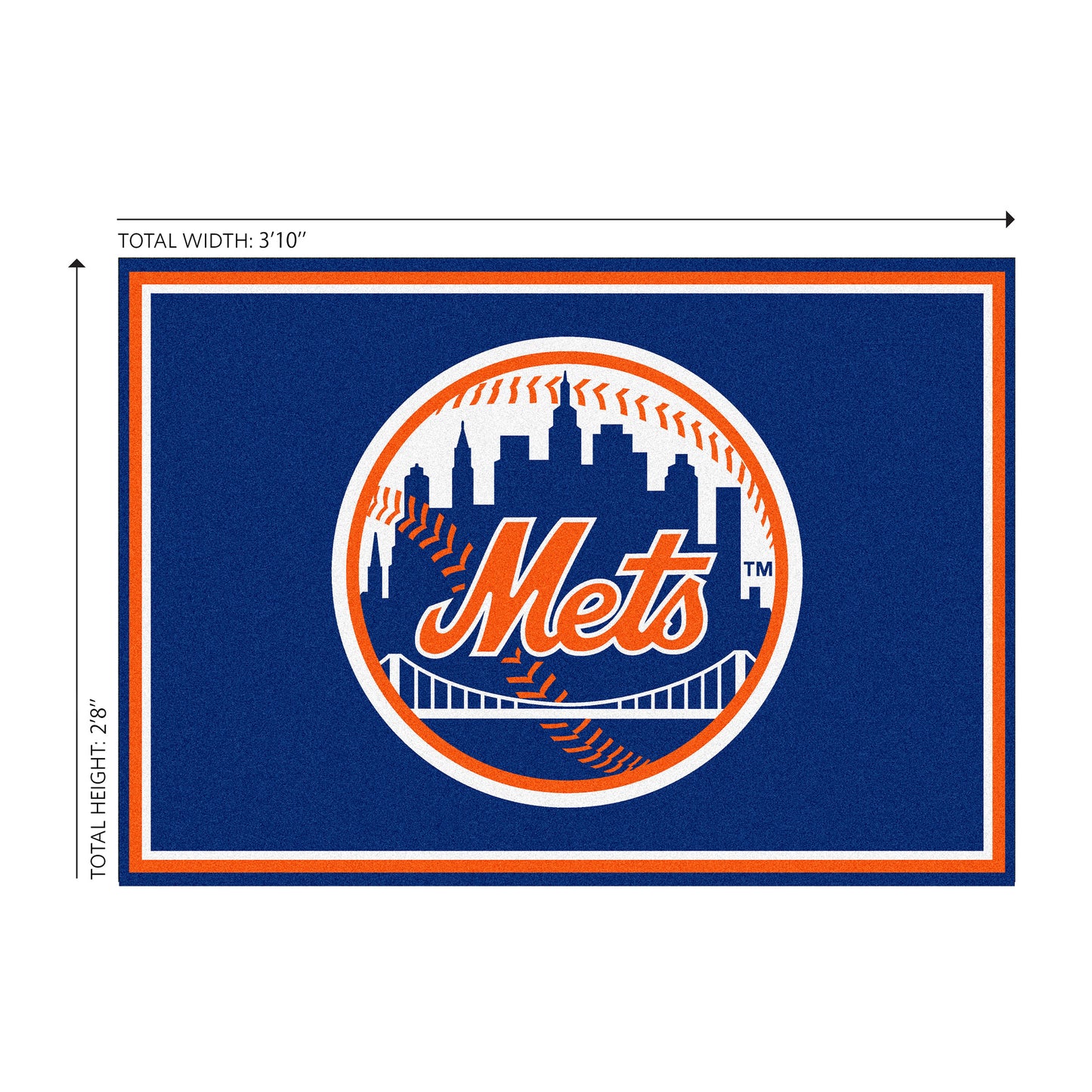 New York Mets Welcome Mat Dimensions