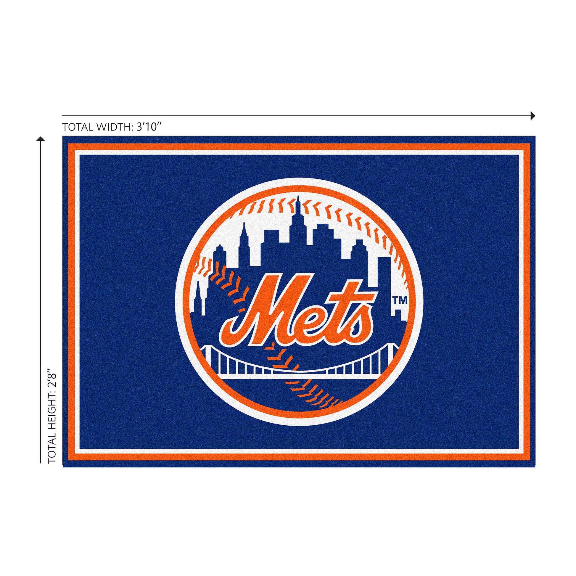 New York Mets Welcome Mat Dimensions