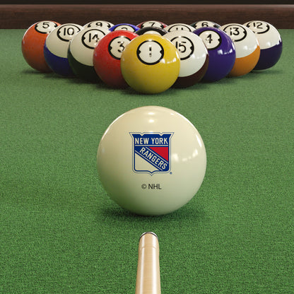 New York Rangers logo pool ball set