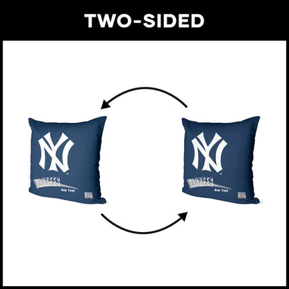 New York Yankees vintage throw pillow