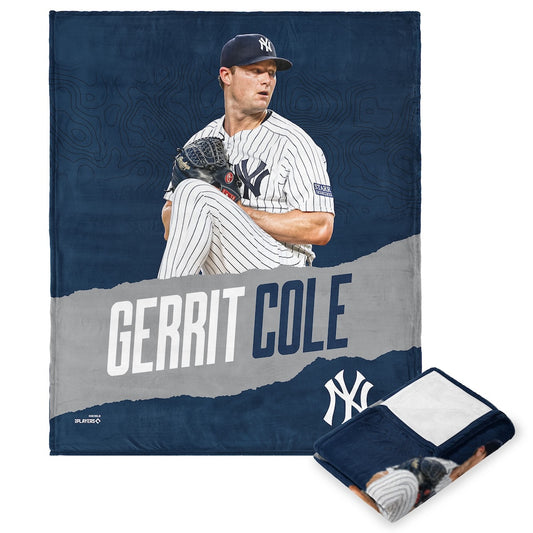 New York Yankees Gerrit Cole silk touch throw blanket