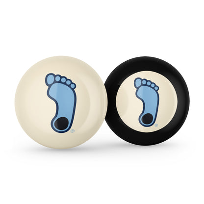 North Carolina Tar Heels cue ball and 8 ball