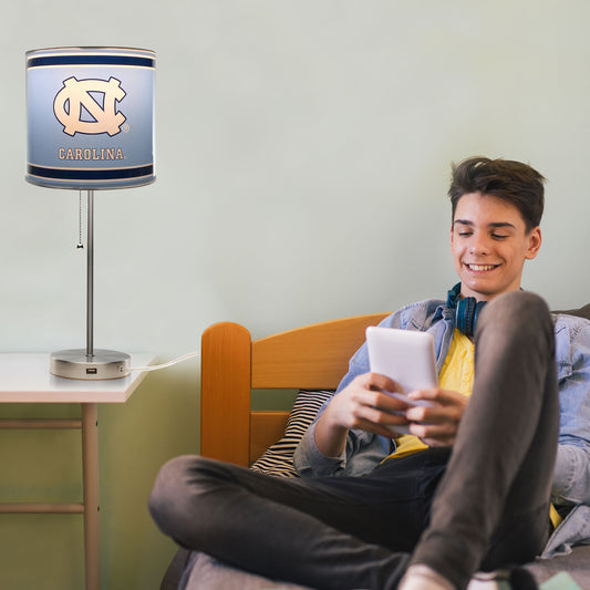 North Carolina Tar Heels reading lamp
