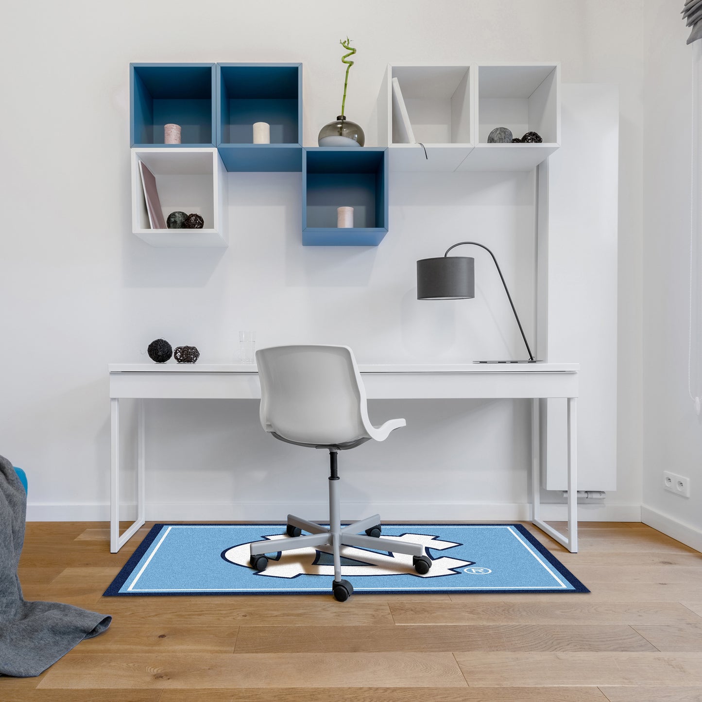 North Carolina Tar Heels small area rug