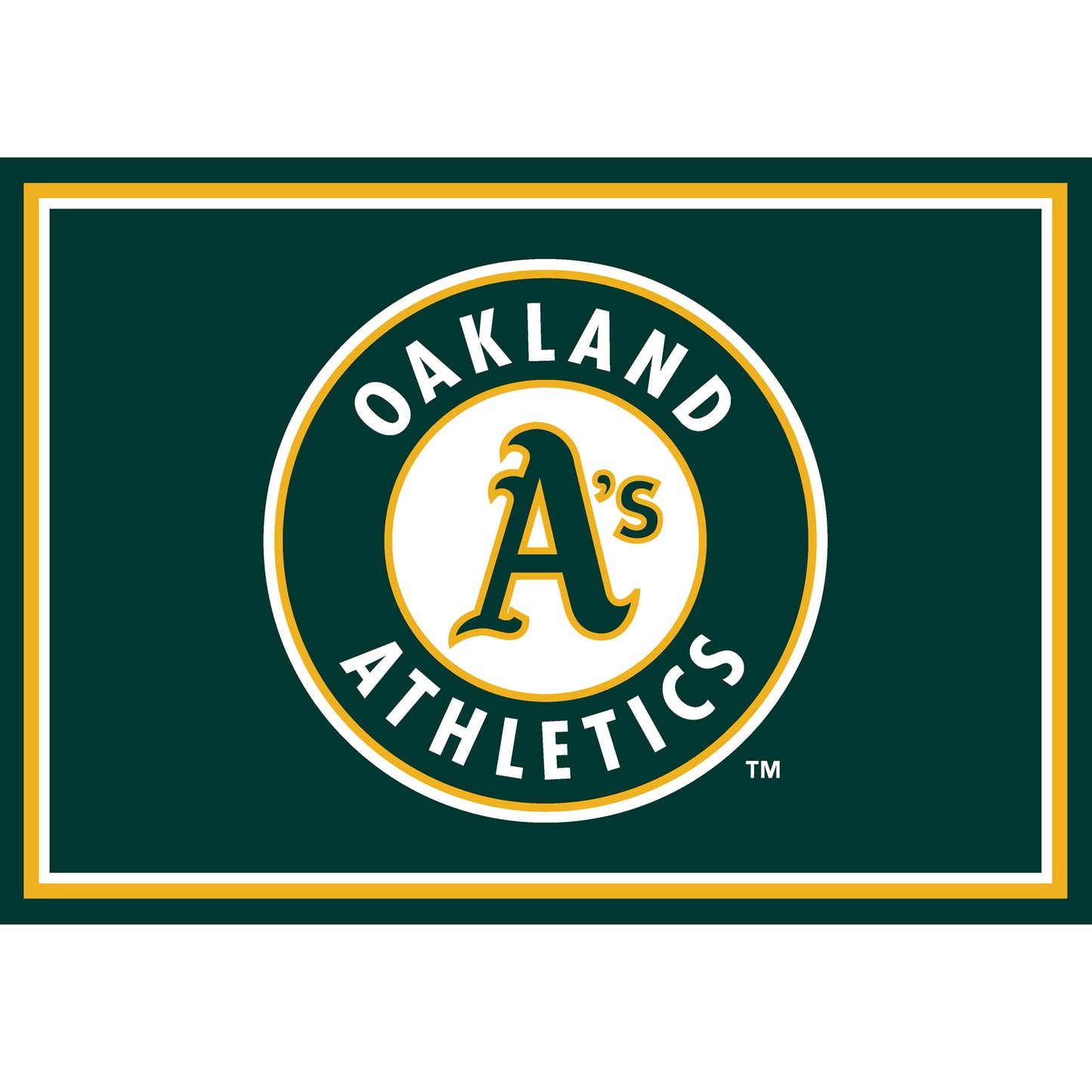 Oakland A's Entry Mat
