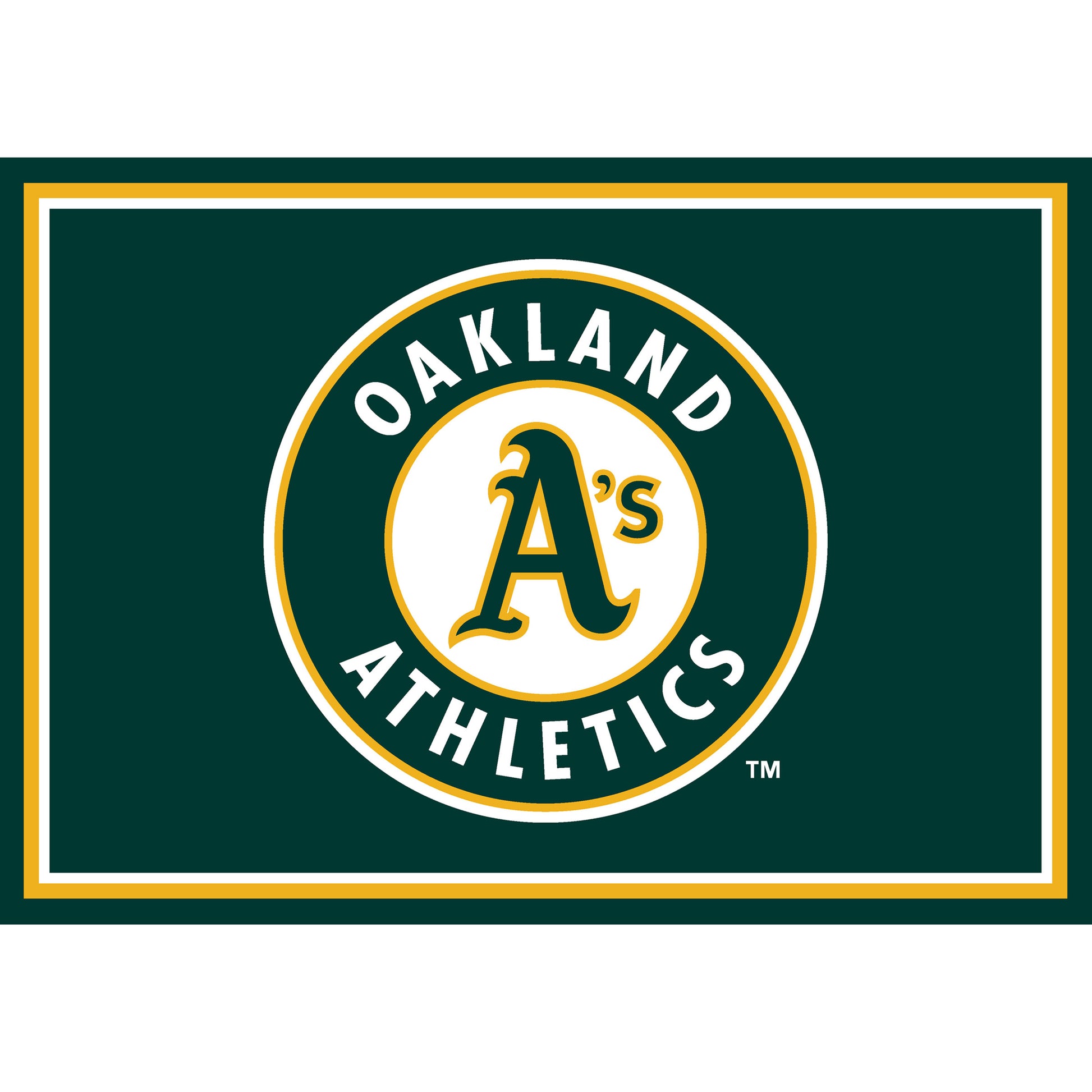 Oakland A's Entry Mat