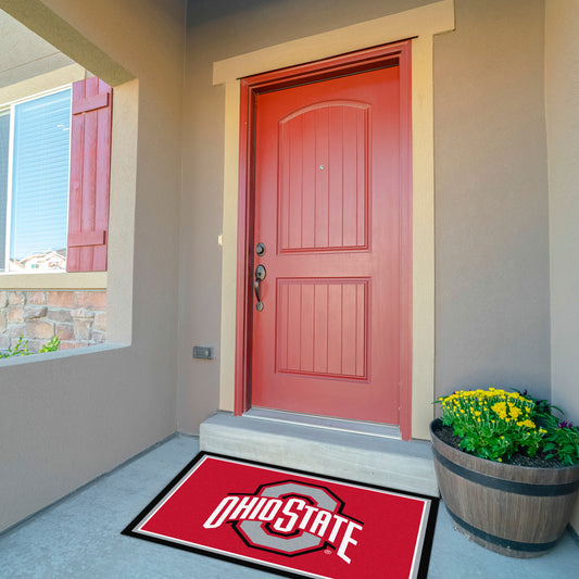 Ohio State Buckeyes Front Door Mat