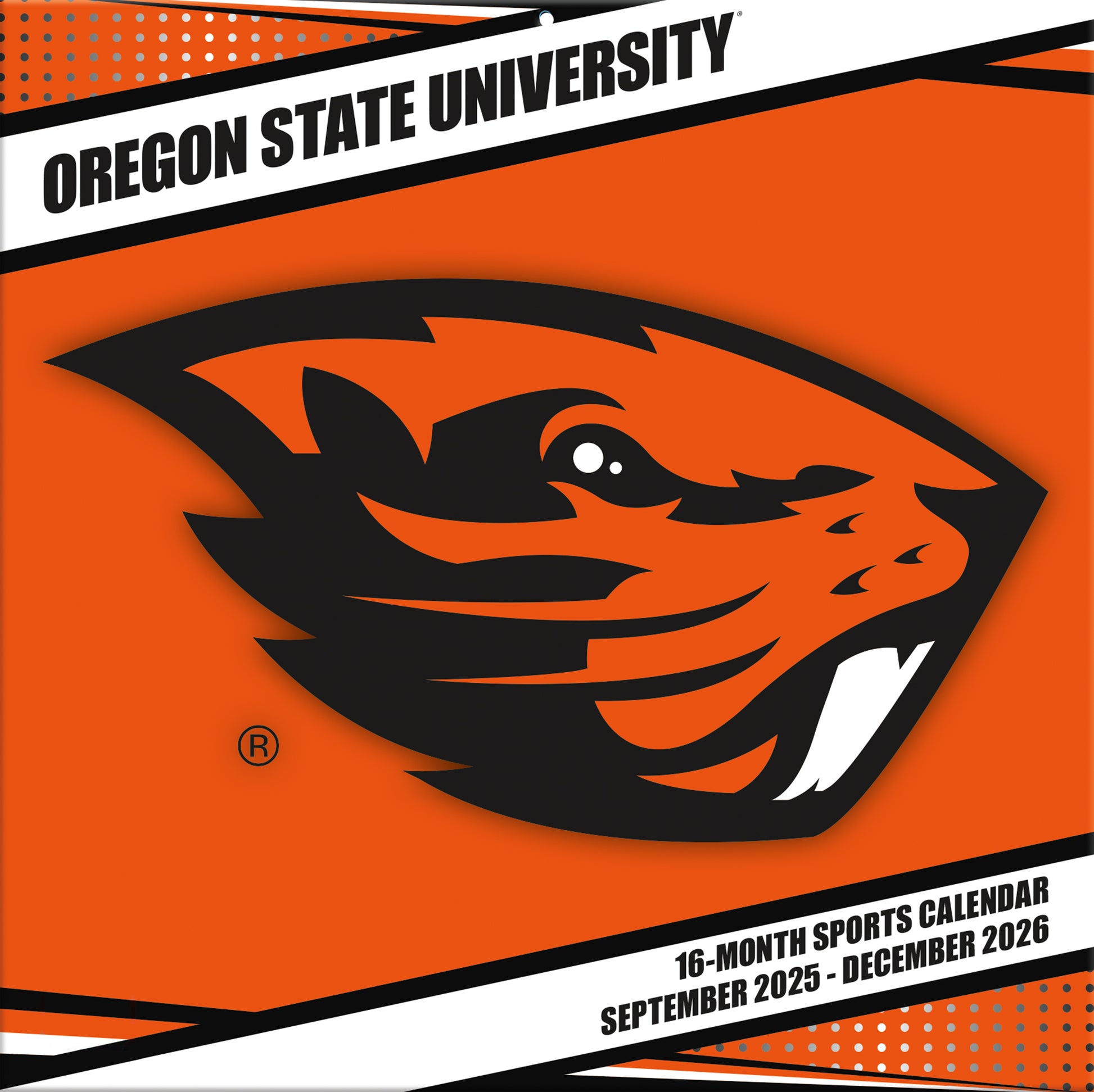 Oregon State Beavers Team Photos Wall Calendar