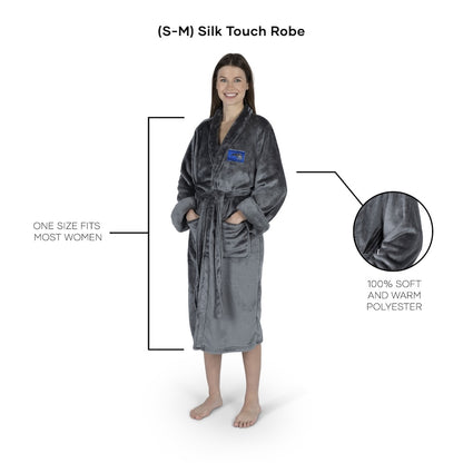 Orlando Magic silk touch charcoal women bathrobe