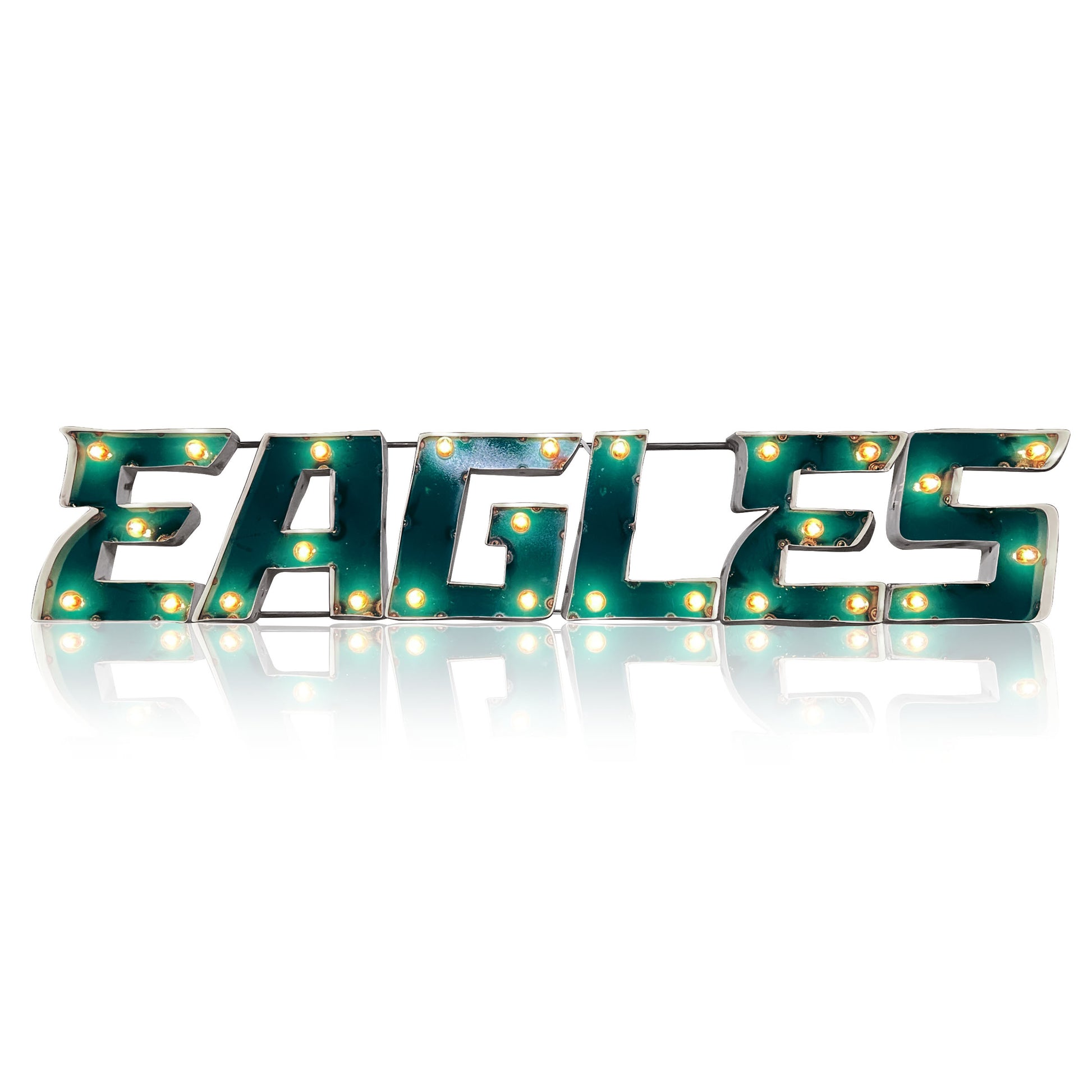 Philadelphia Eagles lighted metal sign