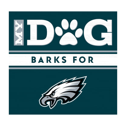 Philadelphia Eagles dog sign