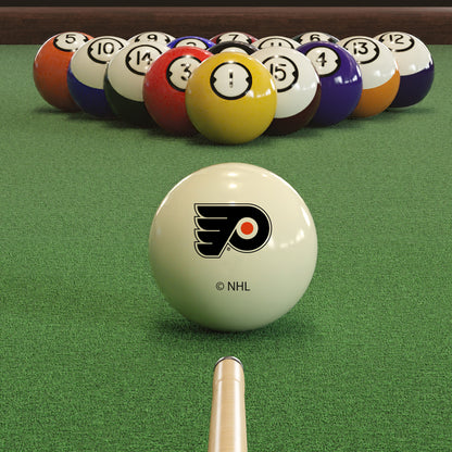 Philadelphia Flyers logo pool ball set