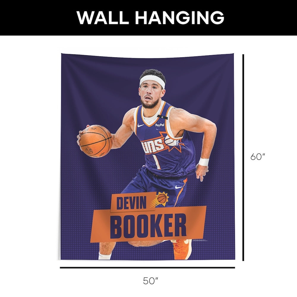 Phoenix Suns Devin Booker Large wall hanging dimensions