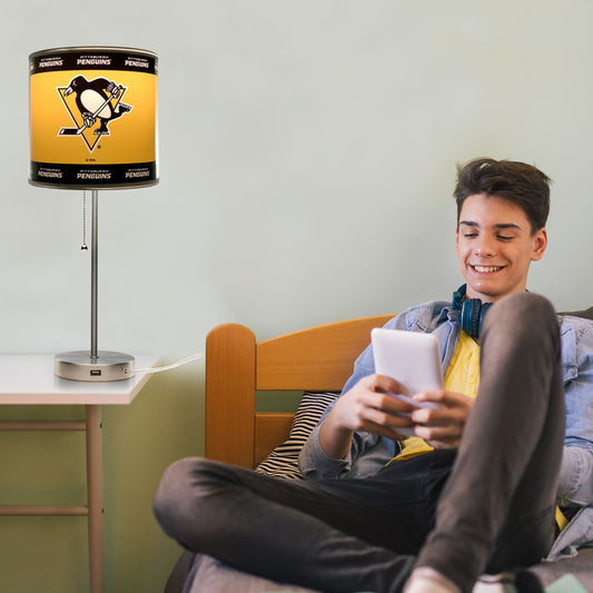 Pittsburgh Penguins reading lamp