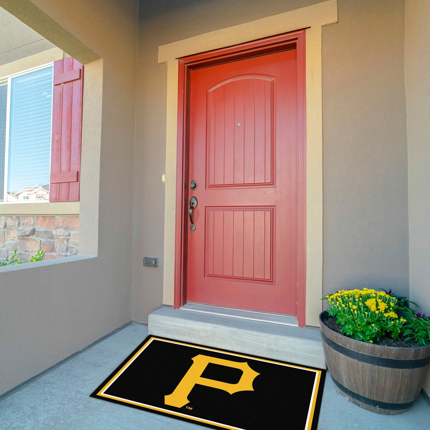 Pittsburgh Pirates Front Door Mat