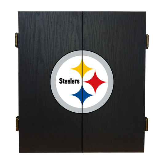 Pittsburgh Steelers Dart Board Cabinet