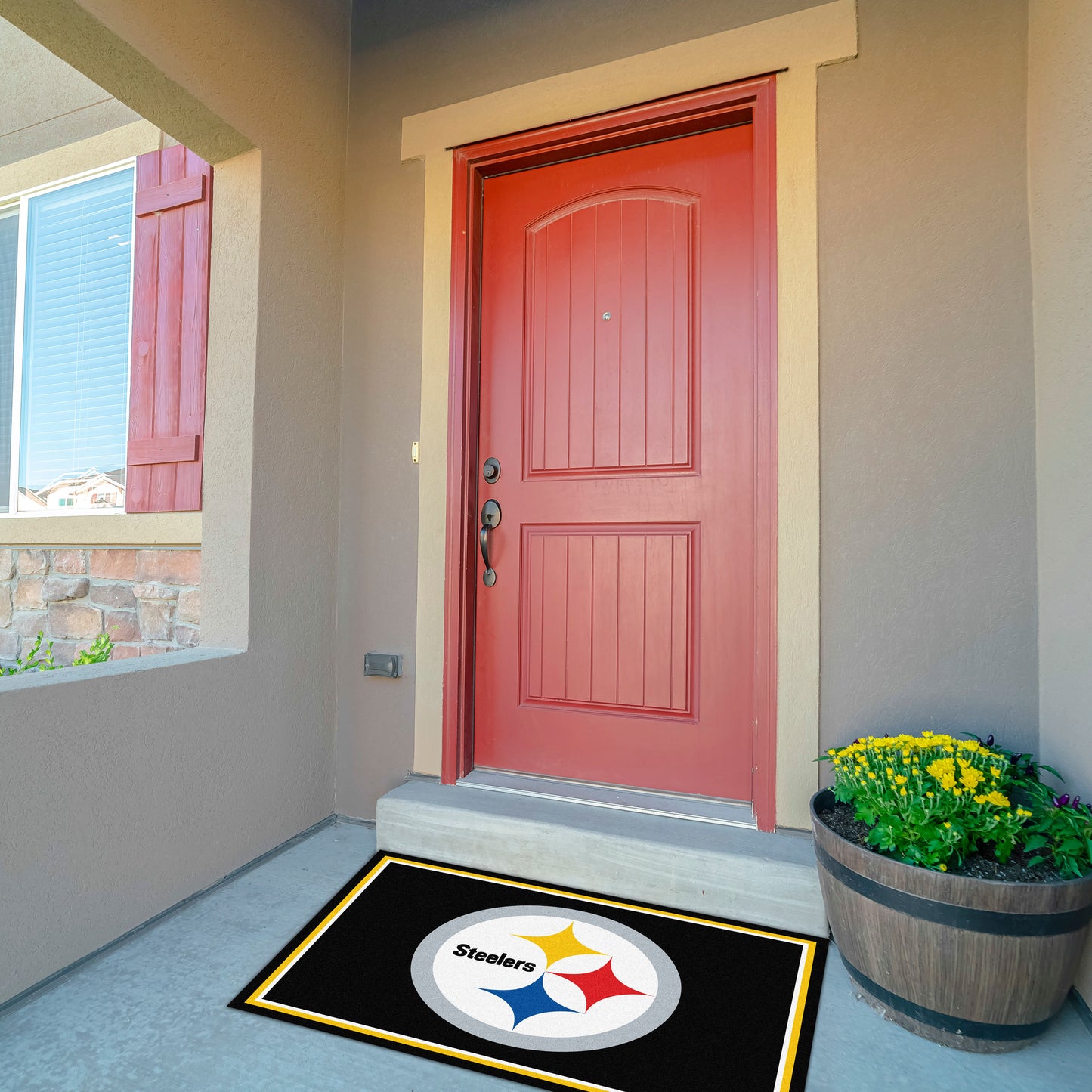 Pittsburgh Steelers Front Door Mat