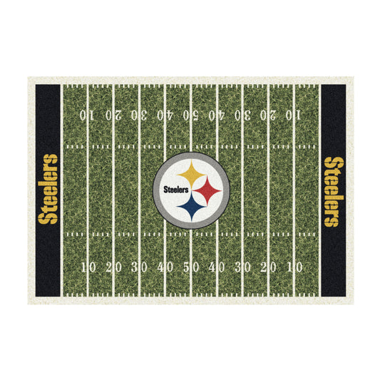 Pittsburgh Steelers home field style area rug