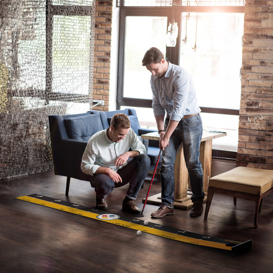 Pittsburgh Steelers putting green mat Lifestyle
