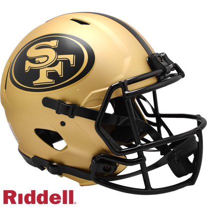 San Francisco 49ers authentic rave full size football helmet