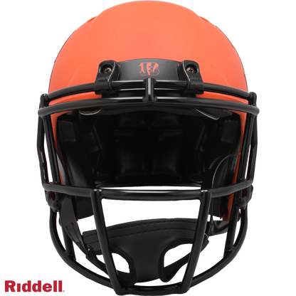 Cincinnati Bengals authentic rave full size football helmet FRONT