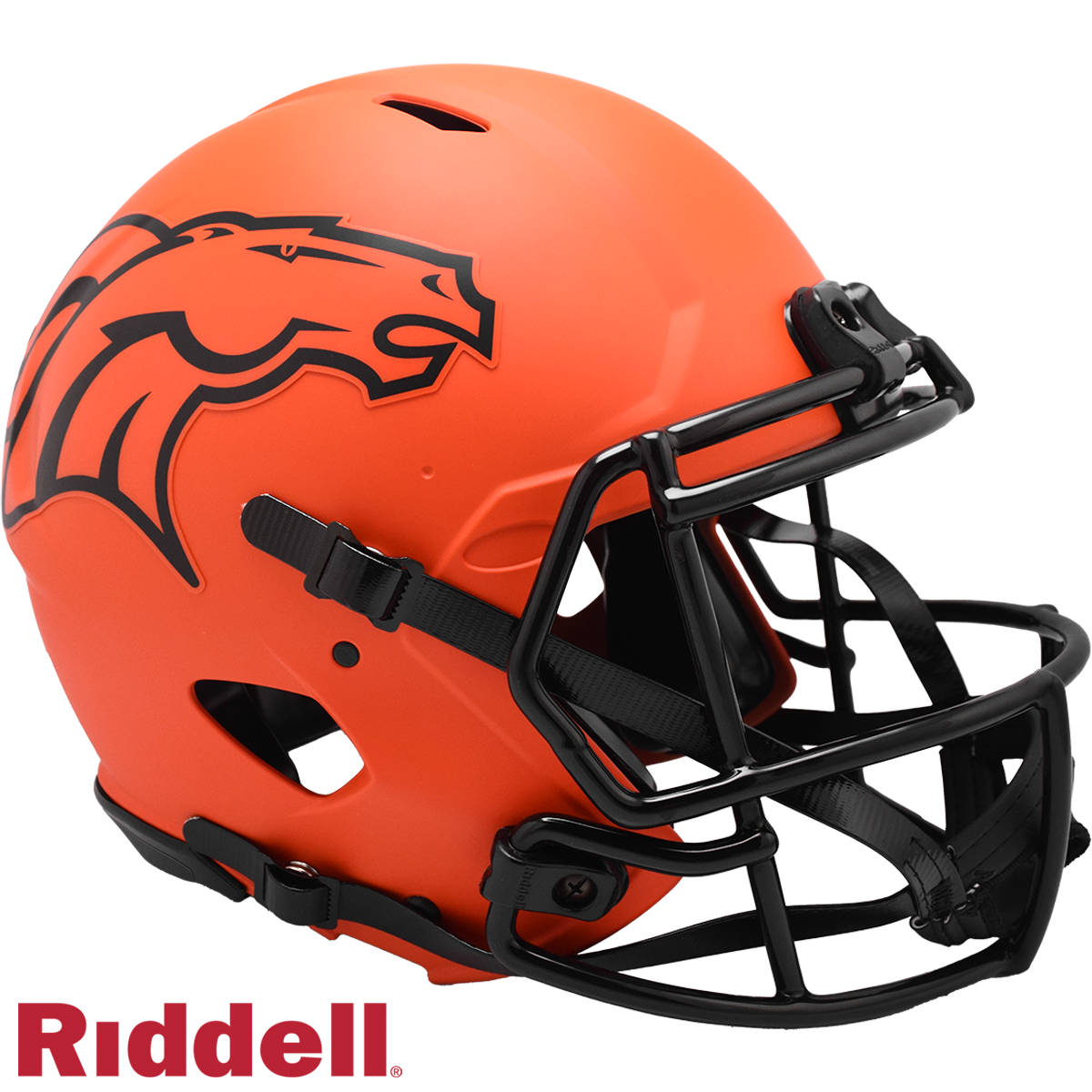 Denver Broncos authentic rave full size football helmet