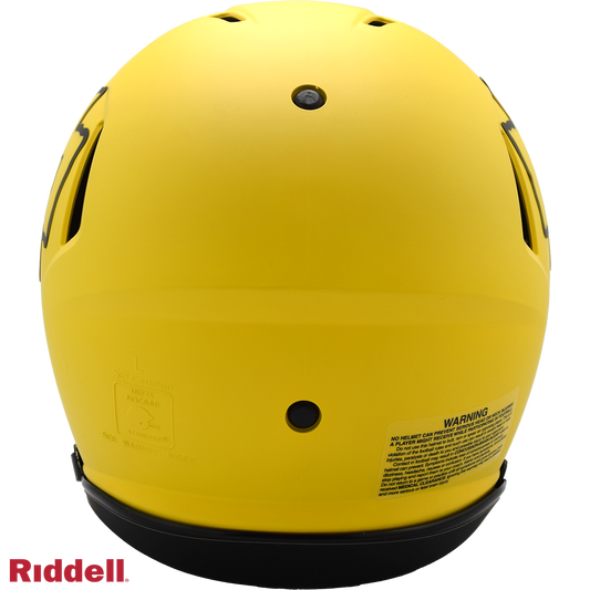 Kansas City Chiefs authentic rave full size football helmet BACK