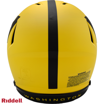 Washington Commanders authentic rave full size football helmet BACK