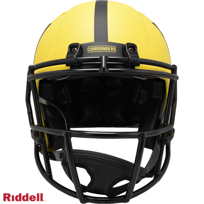 Washington Commanders authentic rave full size football helmet FRONT